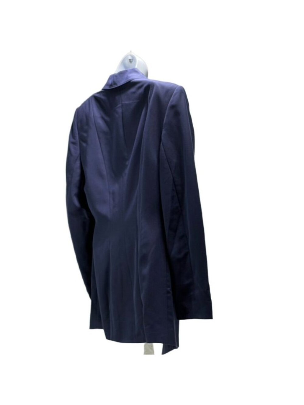 Apart Womens Navy Blazer Jacket Size 12 With Button Closure & Notched Lapel - Picture 4 of 8